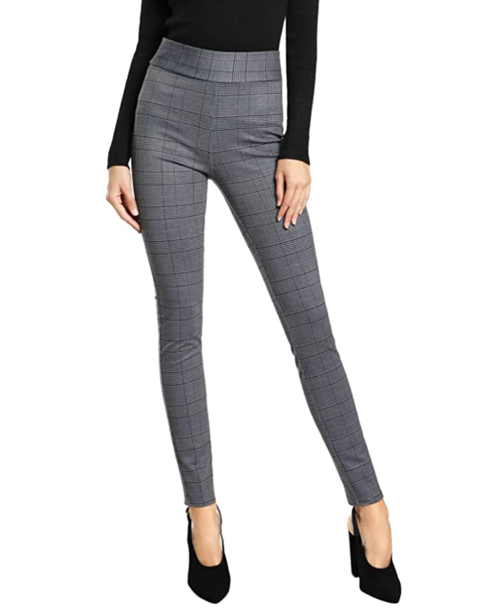 SweatyRocks Women's Casual Skinny Leggings