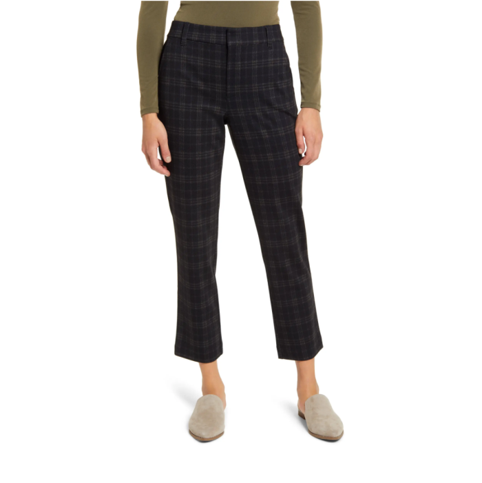 Wit & Wisdom Ab-Solution Plaid Ankle Trousers