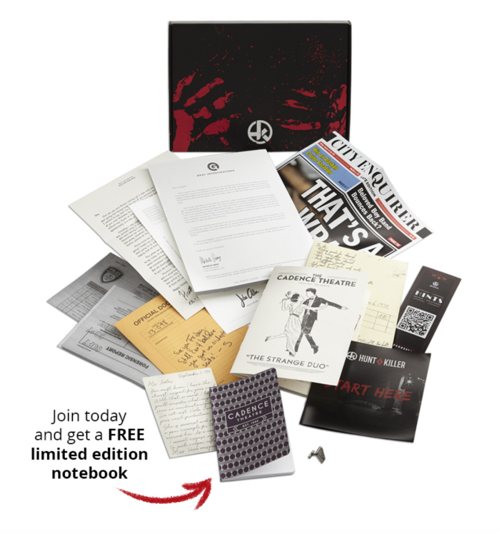 Hunt A Killer subscription box