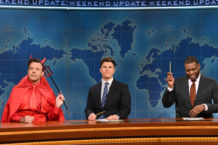 Jason Sudeikis Gushes Over Kids Otis and Daisy on 'SNL,' Reprises Several of His Popular Characters