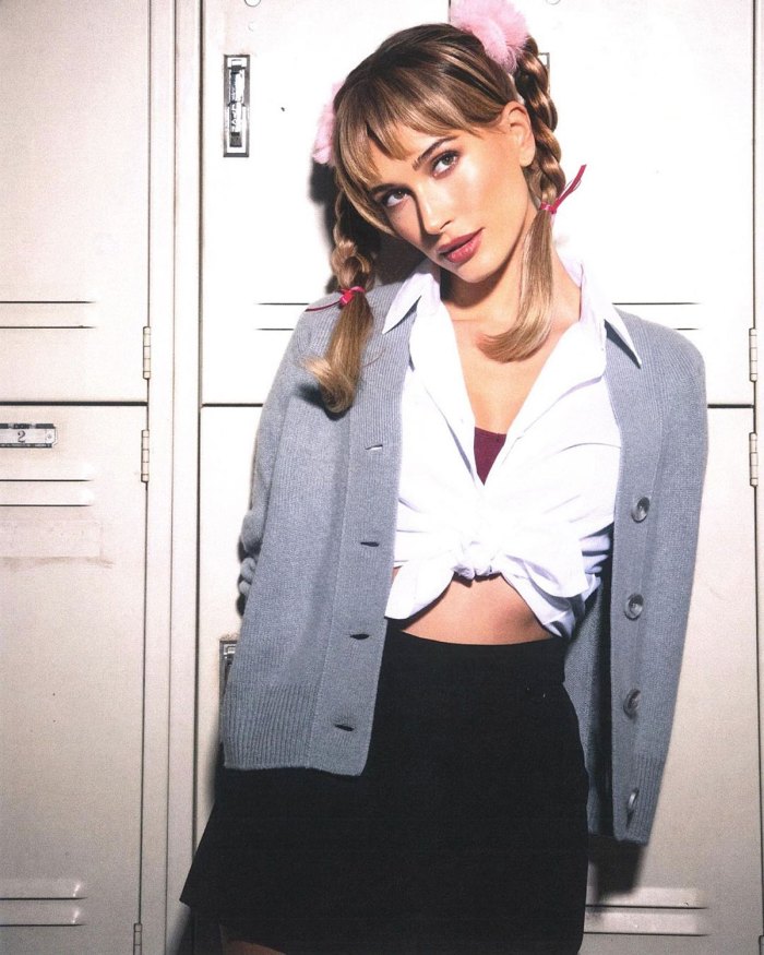 How Hailey Baldwin Captured Essence Britney Spears With Halloween Glam