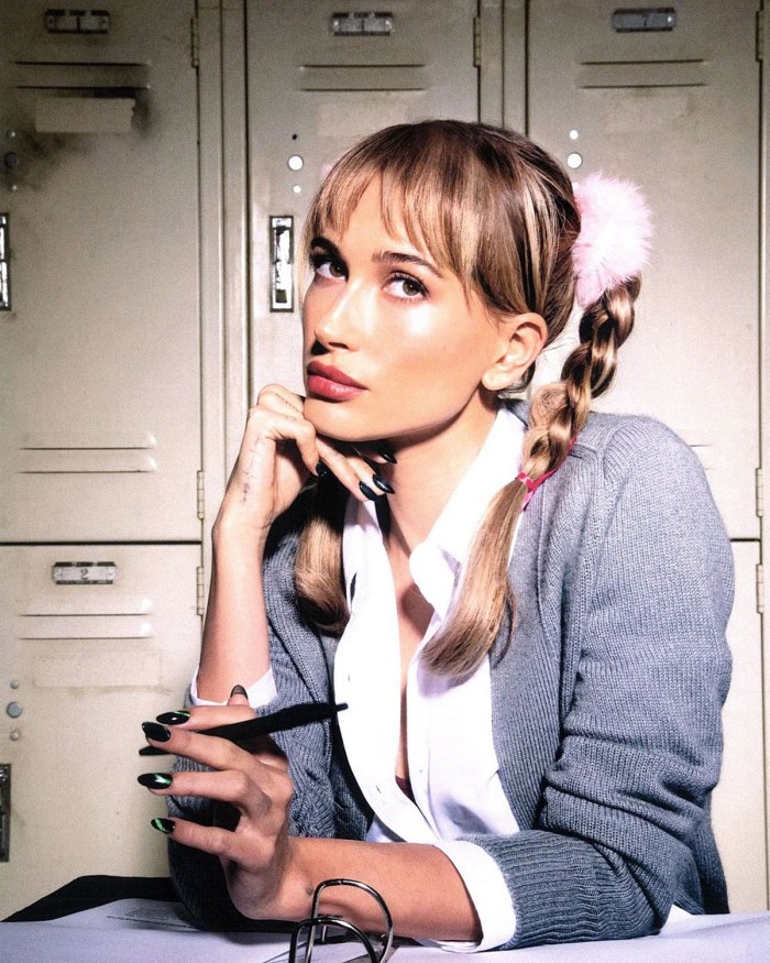 How Hailey Baldwin Captured Essence Britney Spears With Halloween Glam
