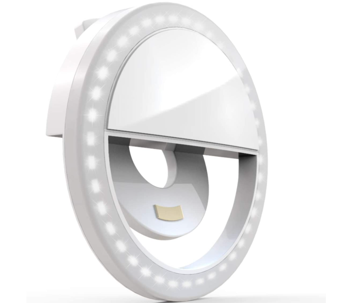 Auxiwa Clip on Selfie Ring Light