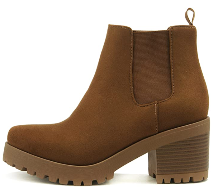 Soda Jaber Ankle Boot with Lug Sole