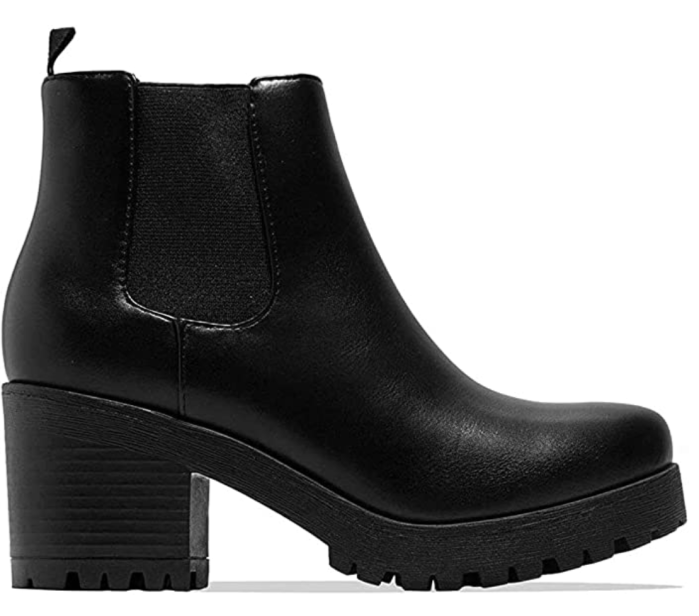 Soda Jaber Ankle Boot with Lug Sole