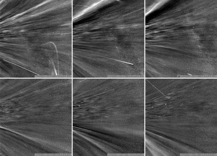 Parker Solar Probe Coronal Streamers