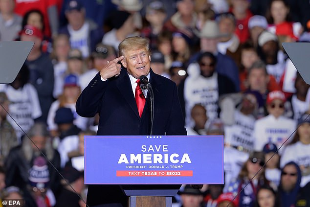 Former President Donald Trump suggested Sunday night that he wanted Mike Pence to overturn the 2020 election when the vice president chaired the joint session of Congress to certify the Electoral College vote count on January 6