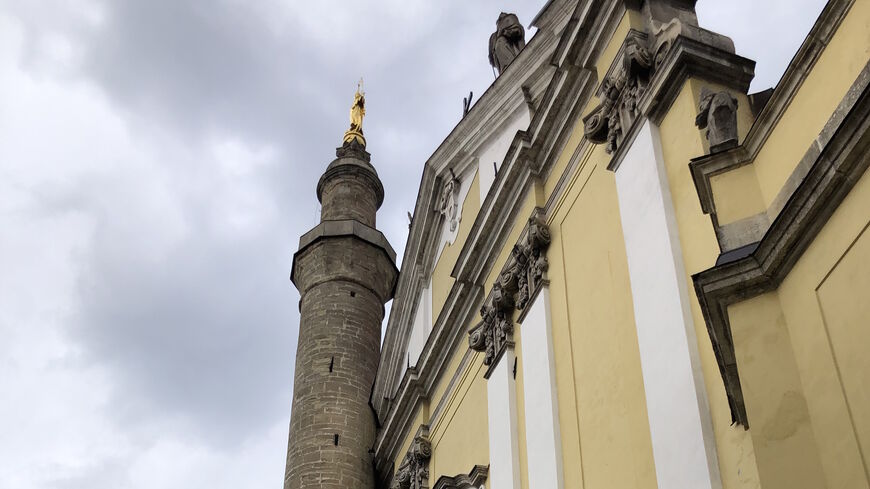 The Cathedral Church and&nbsp;Mosque&nbsp;-&nbsp;Kamianets-Podilskyi (Amberin Zaman/Al-Monitor)