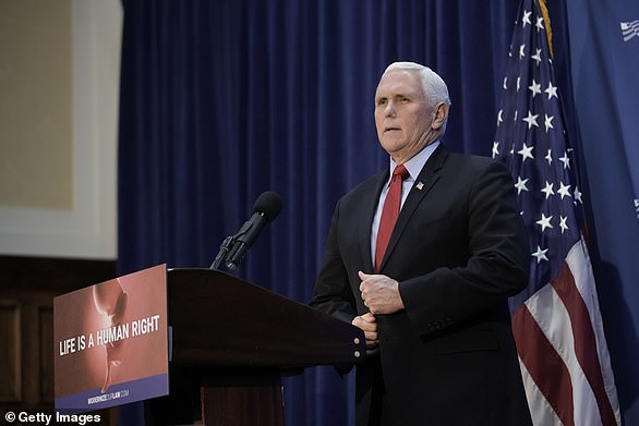 The revelation of her comment comes just 10 days after Pence revealed he hadn't spoken to Trump since last summer