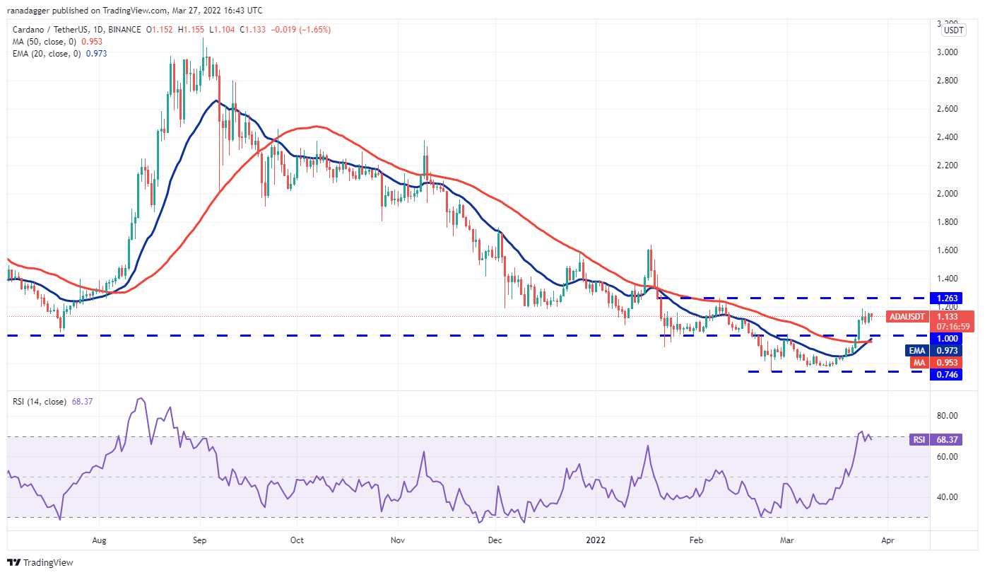 ada, cardano chart