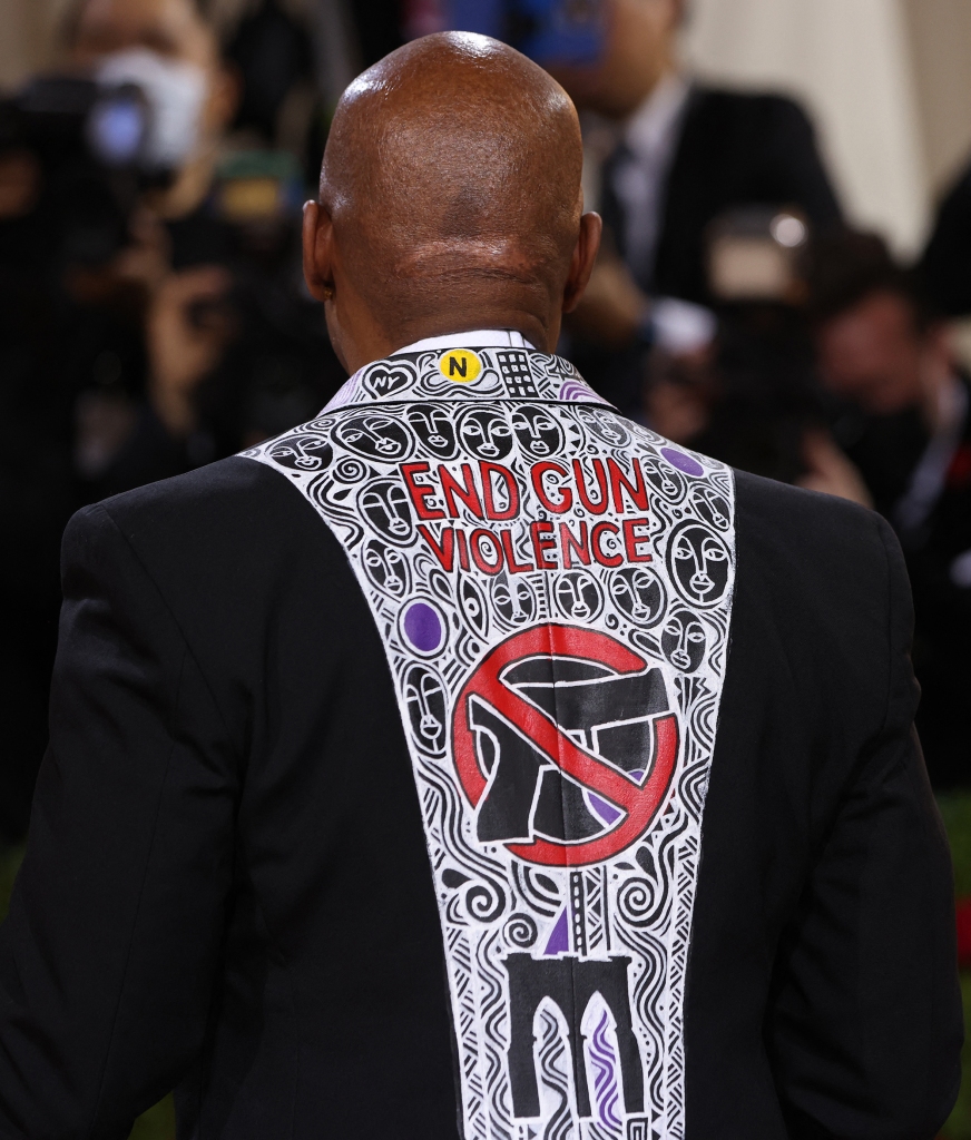 New York City Mayor Eric Adams arrives at the In America: An Anthology of Fashion themed Met Gala at the Metropolitan Museum of Art in New York City, New York, U.S., May 2, 2022.