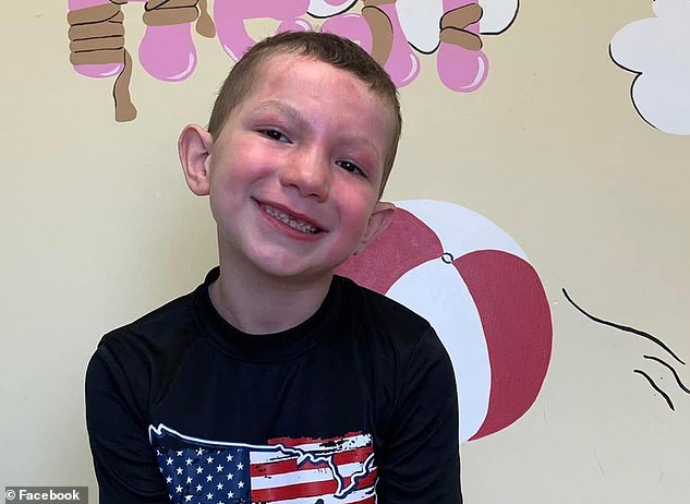 Photos show that Dominick has recovered well from the horrible ordeal