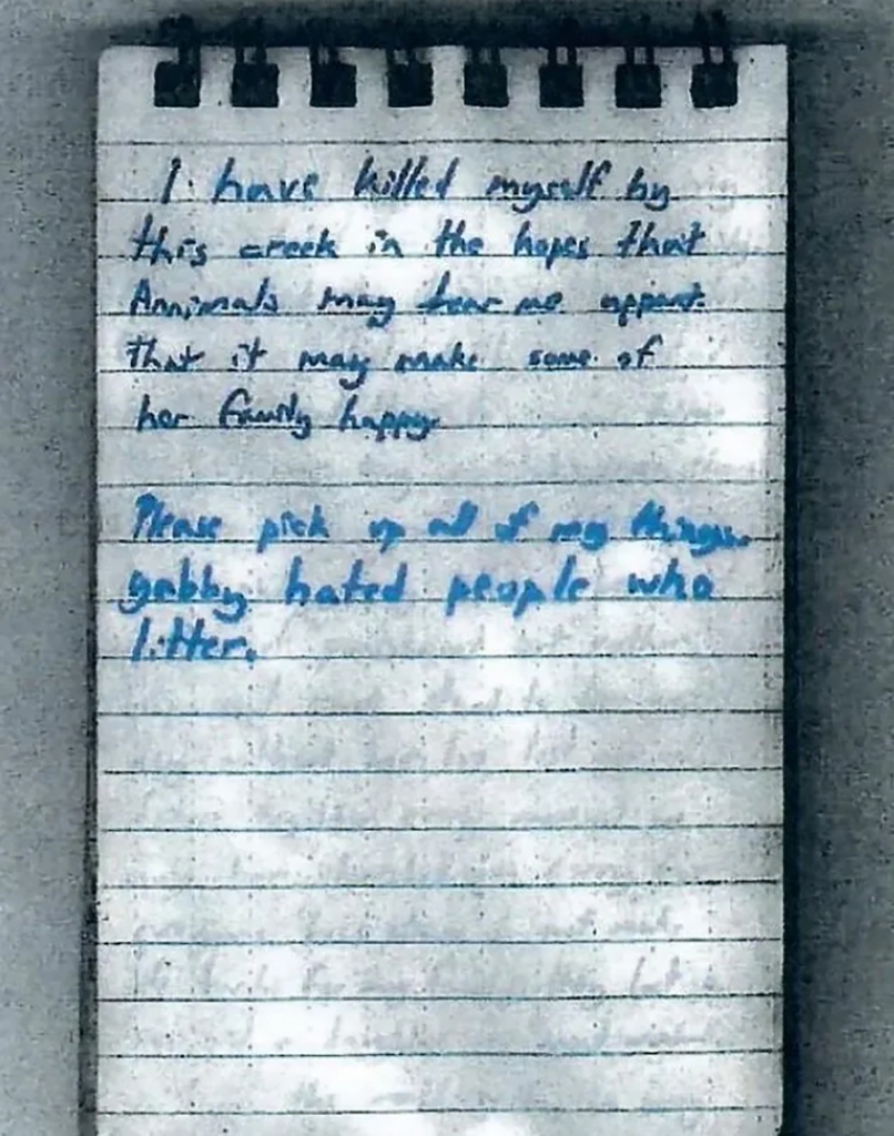 Brian Laundrie journal