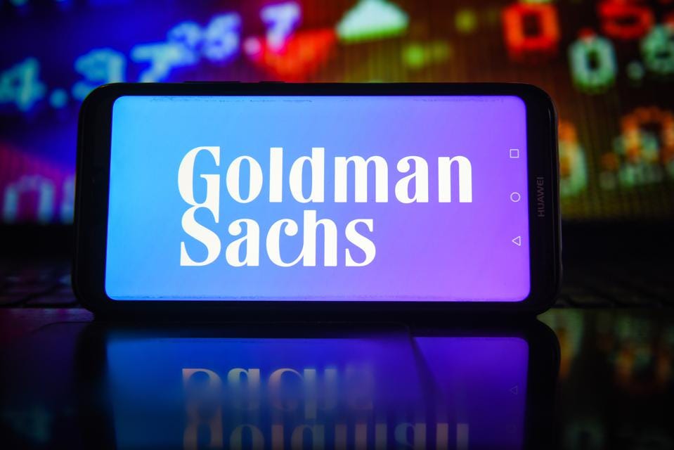 Goldman Sachs has begun tentatively dipping its toes into the world of crypto