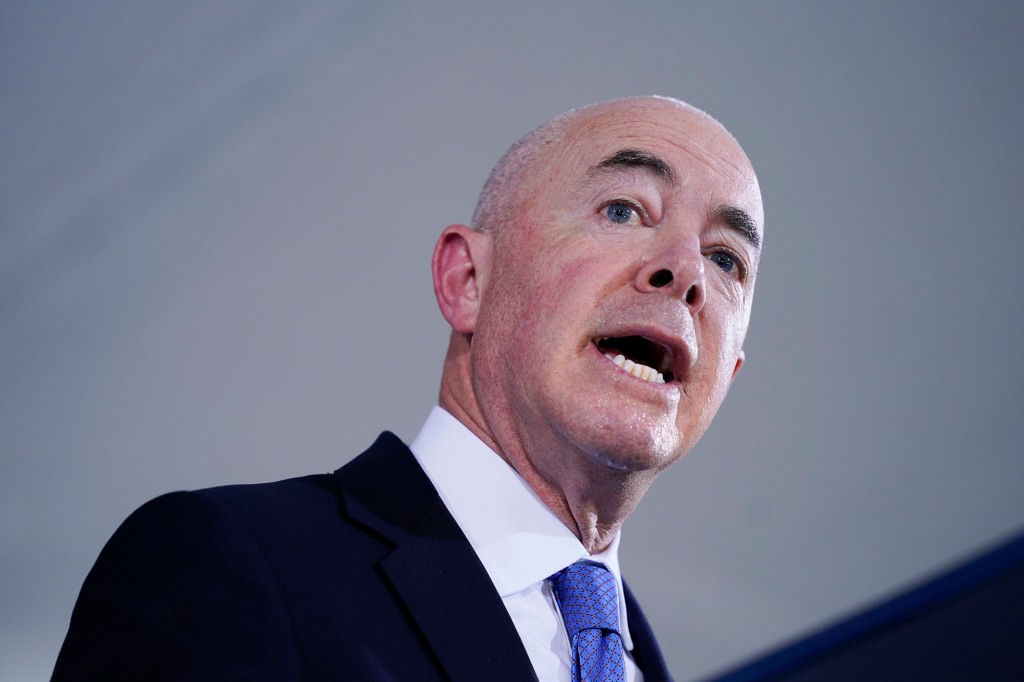 Homeland Security Secretary Alejandro Mayorkas blamed the victims in last week's migrant-truck horror that left 53 people dead.