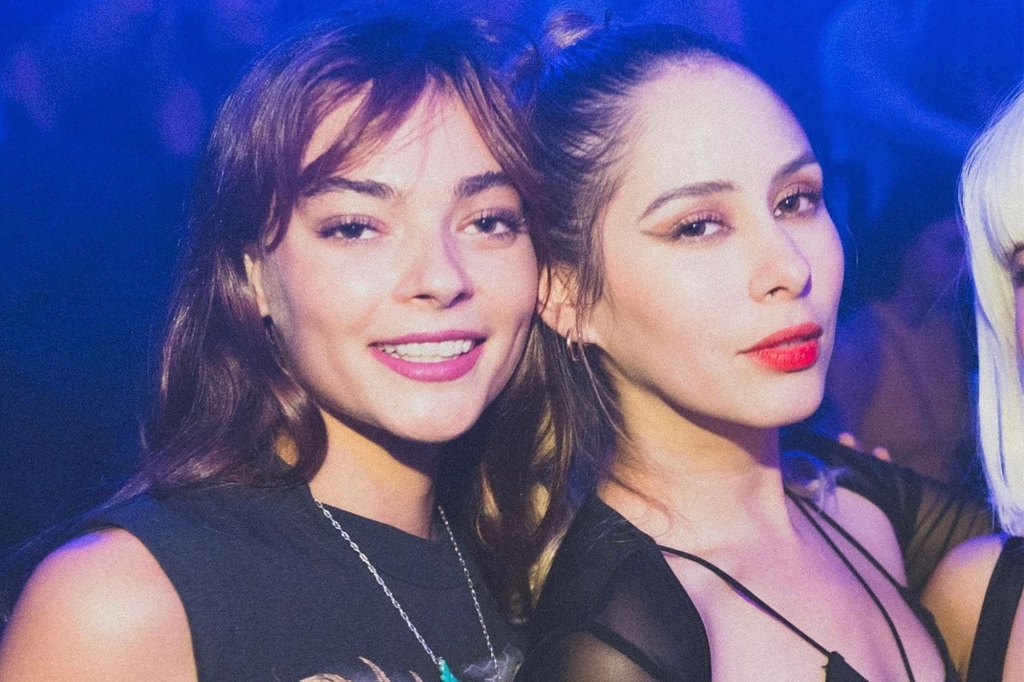 Christy Giles (left) and Hilda Cabrales