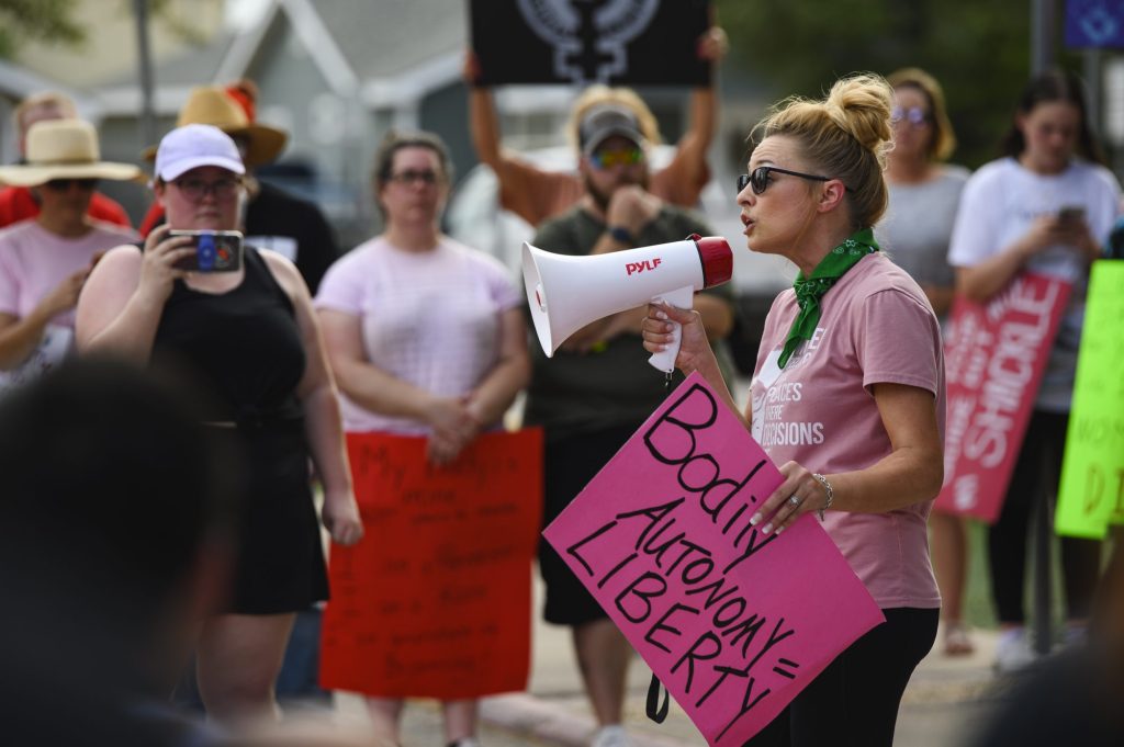 Many activists lambasted Biden for his slow response to the decision, which has already led to 10 states banning abortions.