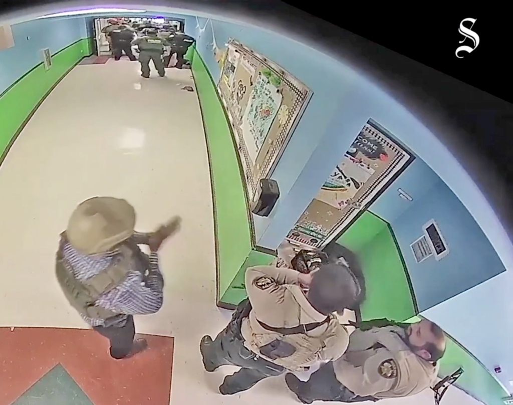 Cops have been under fire for their response to the massacre.