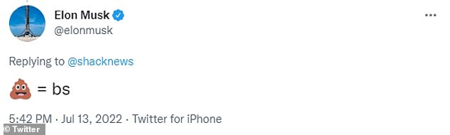 Musk&nbsp;responded to the lawsuit with a tweet explaining that his use of the colorful emoji was shorthand for 'BS'