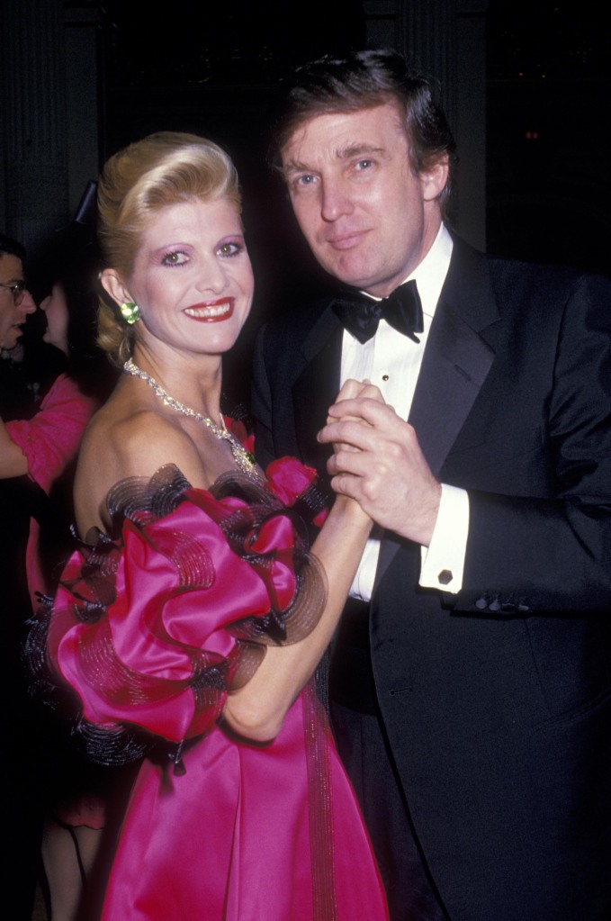 Donald Trump and Ivana Trump attend Second Annual Manhattan Awards on May 18, 1988 at the Plaza Hotel in New York City.