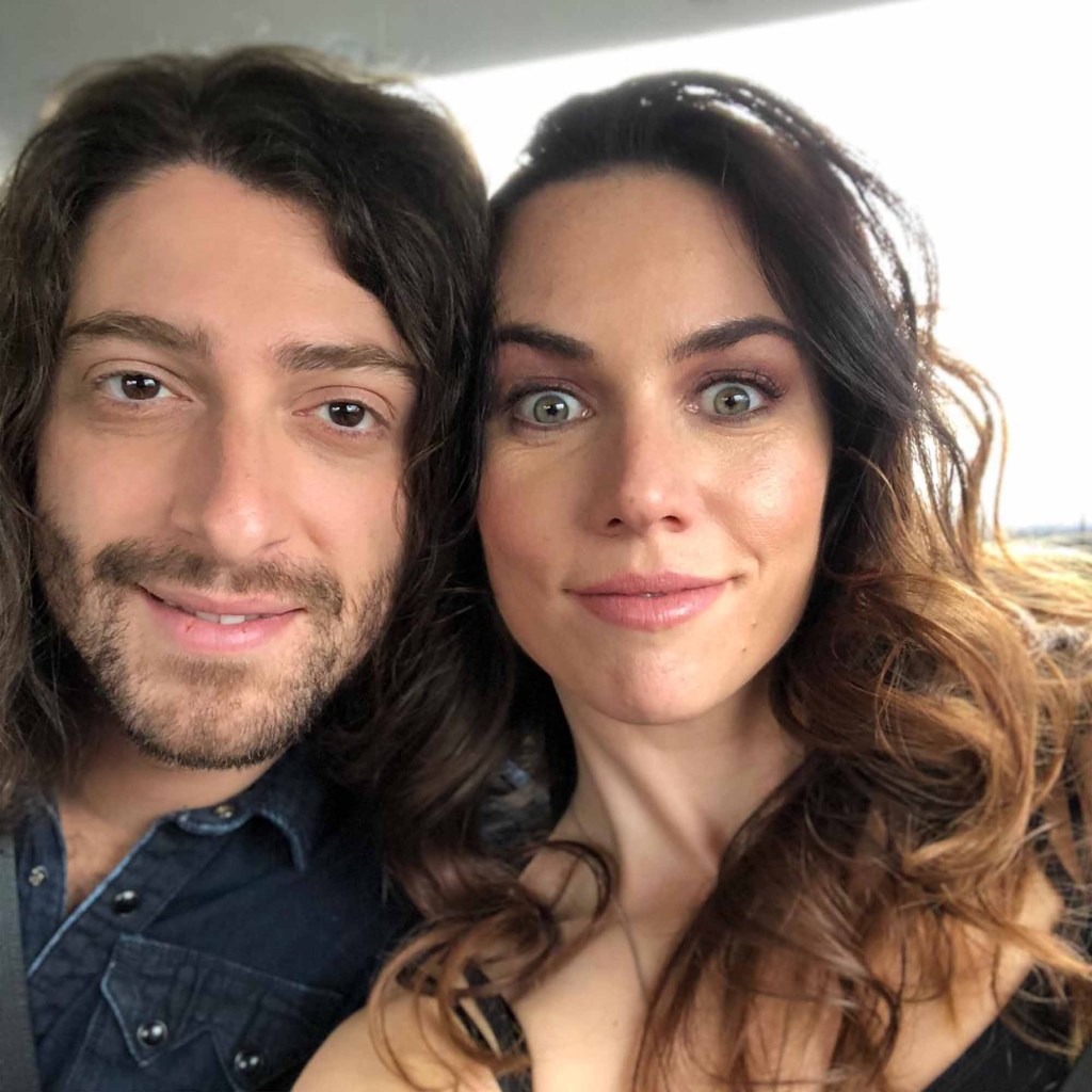 Igor Kurganov (left) and his partner, Liv Boeree, are pictured. Kurganov gained a foothold in Musk's inner circle, causing tension among his most trusted aides.