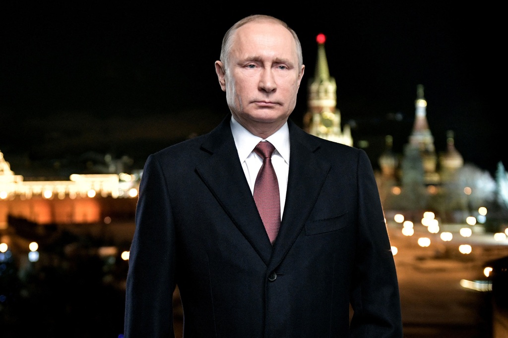 They argued that the use of a rainbow went against Putin's Russian Orthodox beleifs.