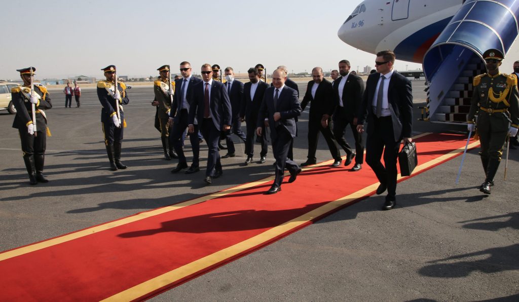 Reportedly the visit was to supply the Russian army with more weapons. 