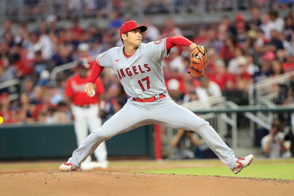 Shohei Ohtani is also 9-5 with a 2.80 ERA and 134 strikeouts in 93 1/3 innings this season.