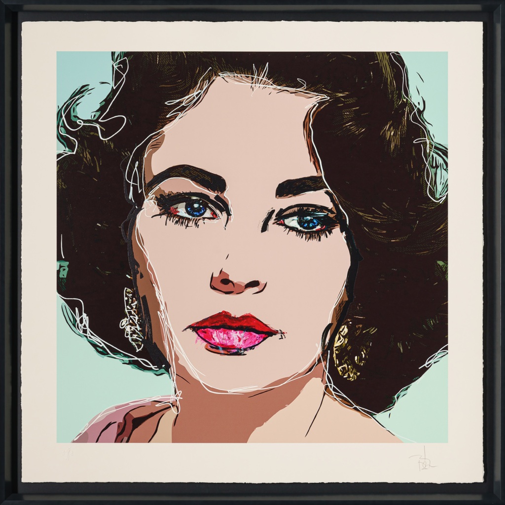 Depp's image of Liz Taylor.