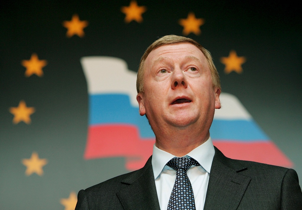 Anatoly Chubais, chairman of Rusnano OAO