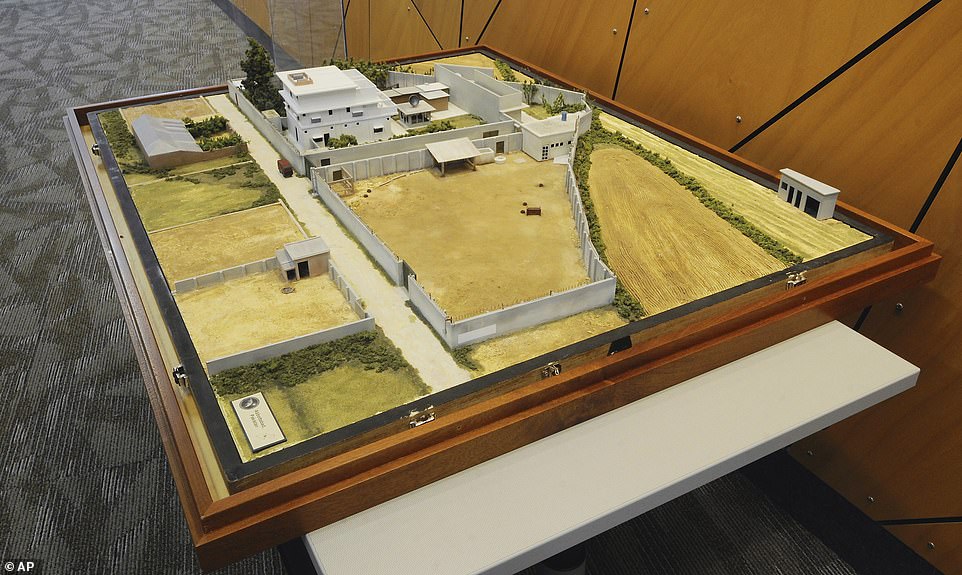 In comparison, above is the model of Osama bin Laden's compound that U.S. intelligence used to plan the 2011 that resulted in his death