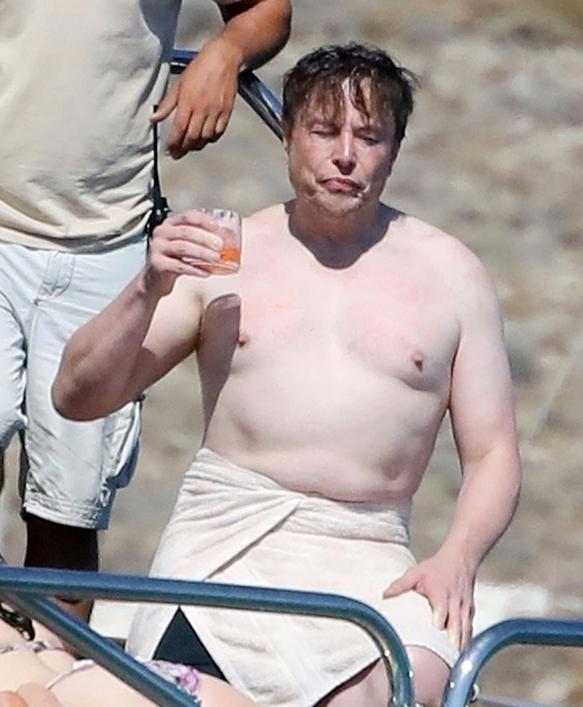 Errol revealed that after seeing Elon's shirtless photos from Greece, he suggested that the 50-year-old dad-of-nine take diet pills. 