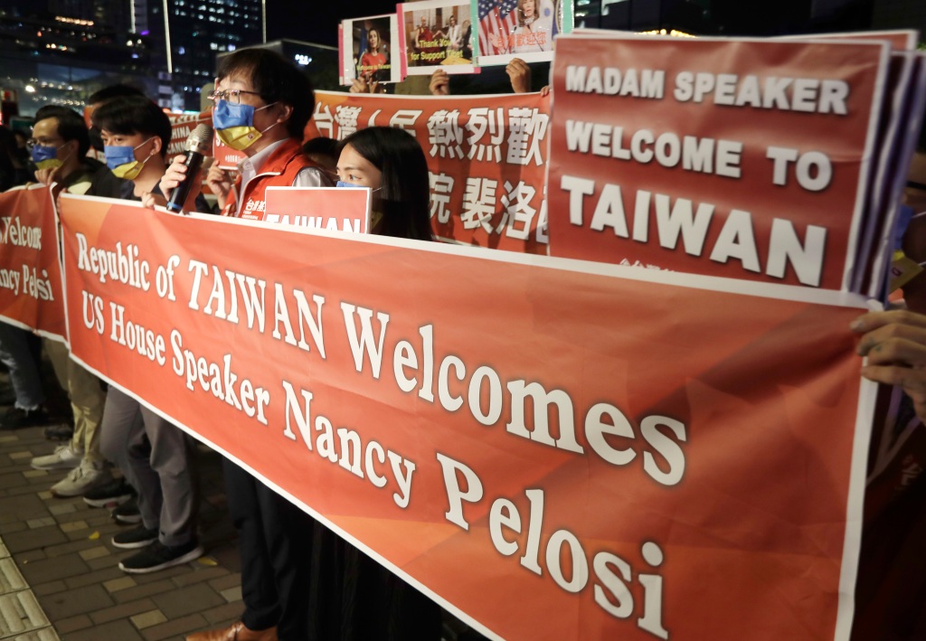Her visit was met with mixed feelings from the Taiwanese people.