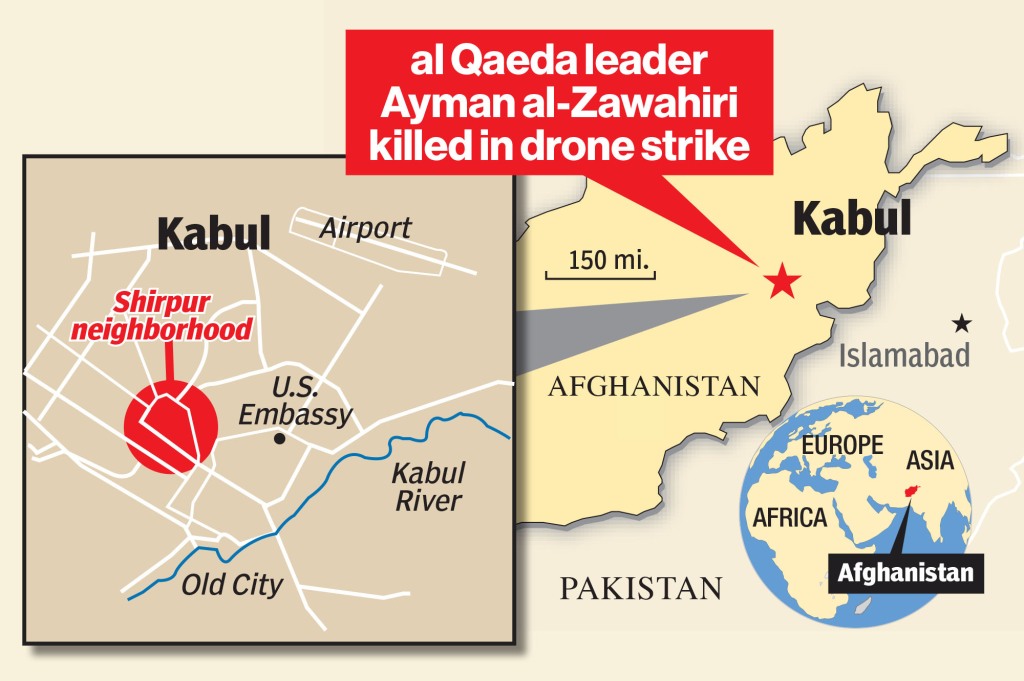 al qeada leader map
