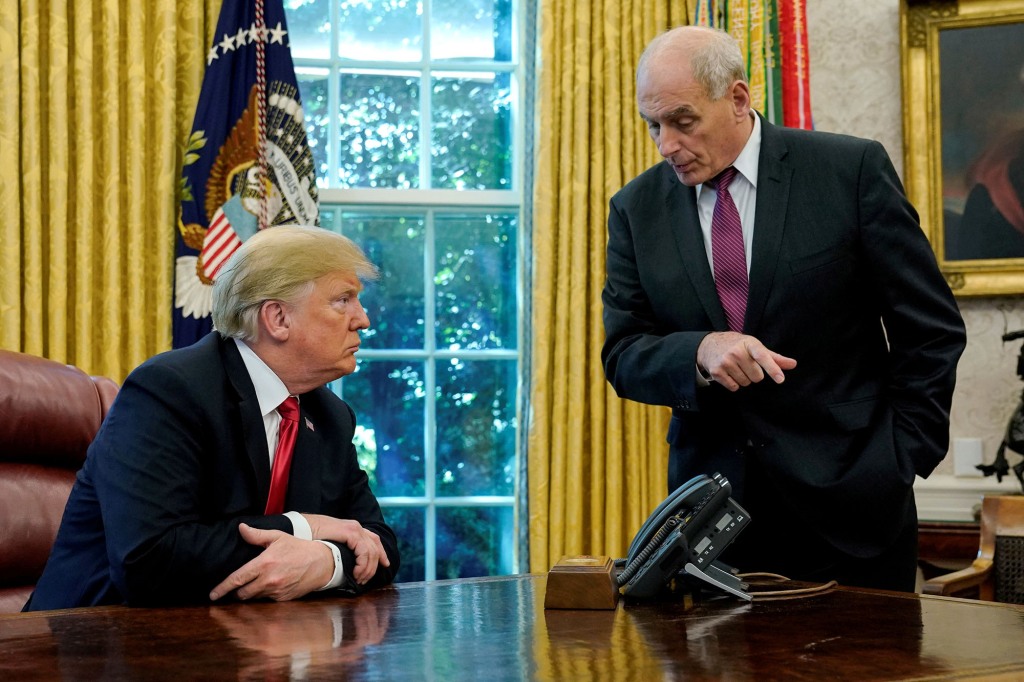Trump and John Kelly