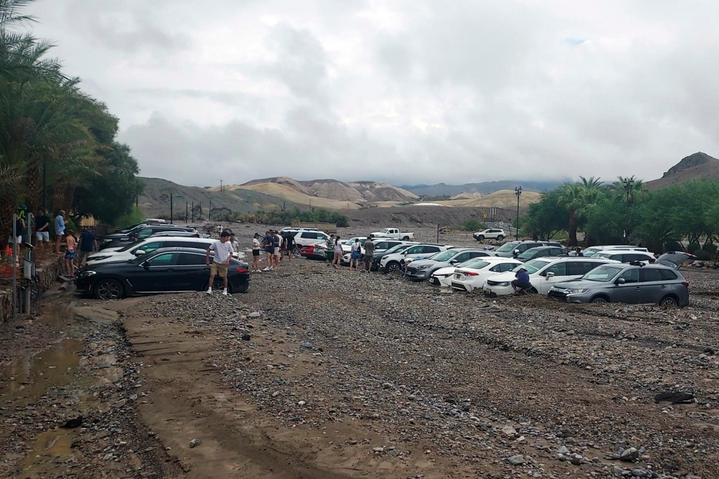 Cars that can wrecked during the flood.