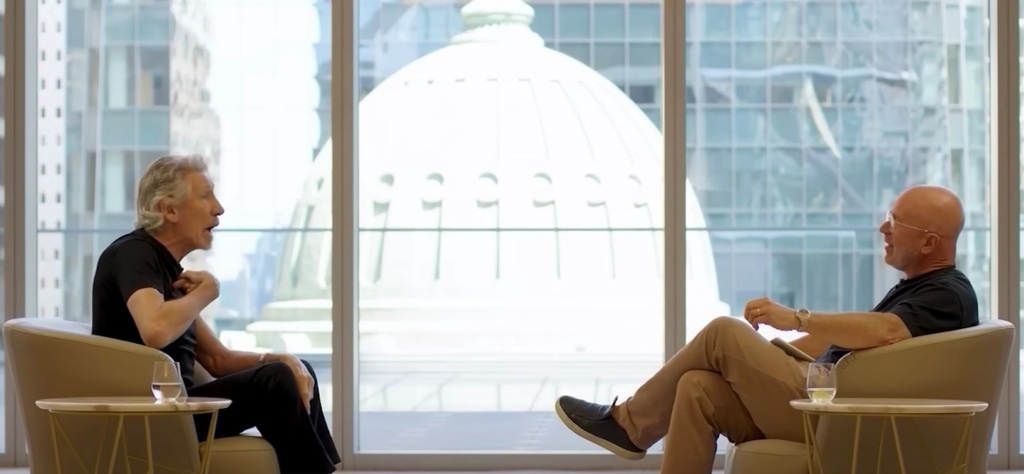 Roger Waters and CNN's Michael Smerconish
