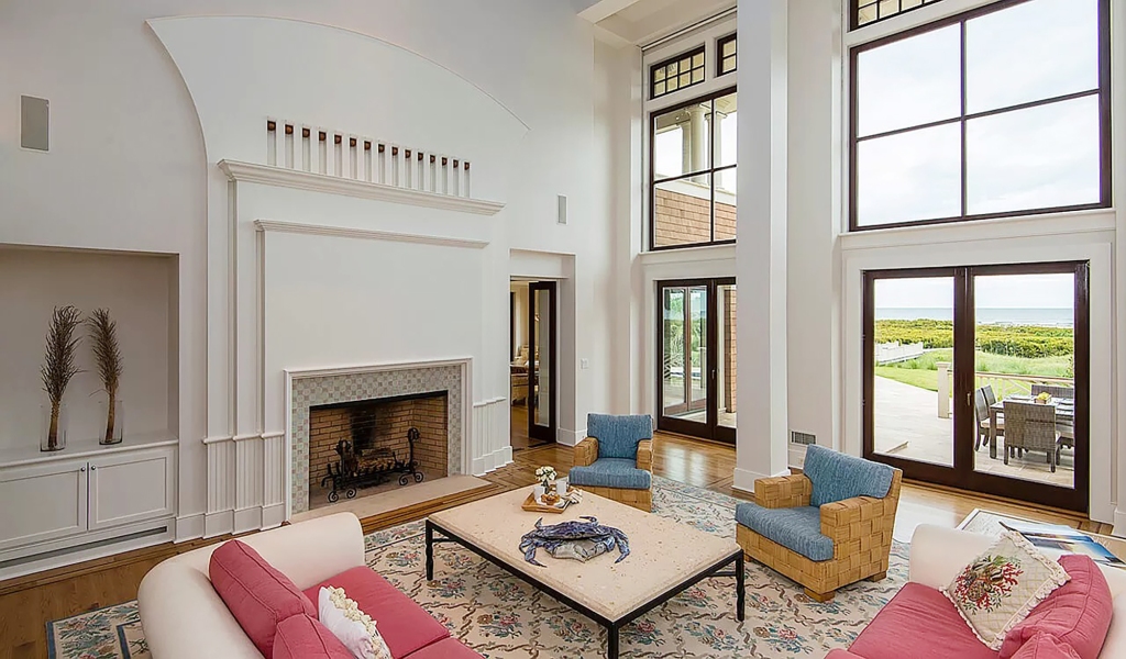 Inside mansion