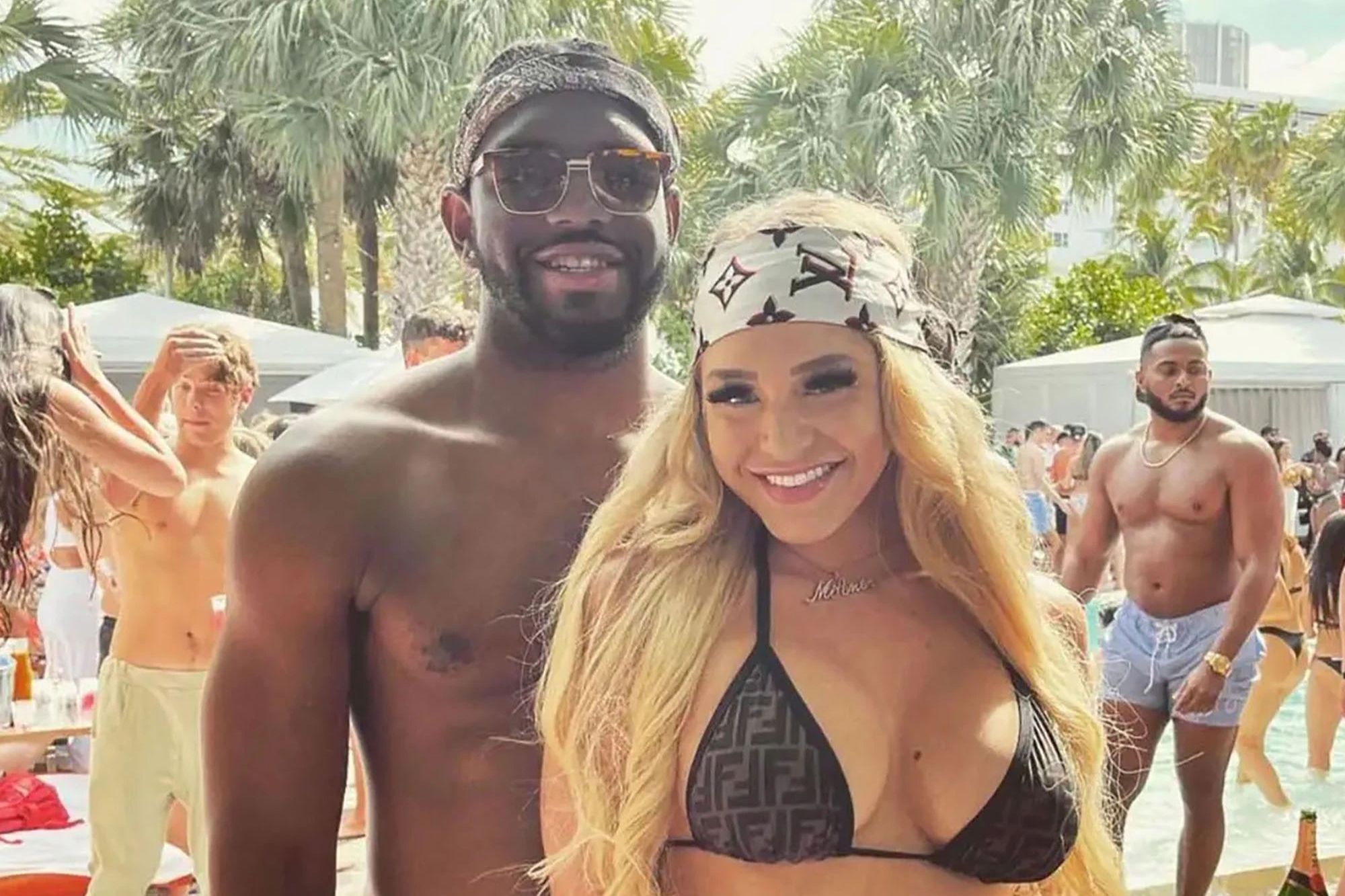 Christian Obumseli and Courtney Tailor