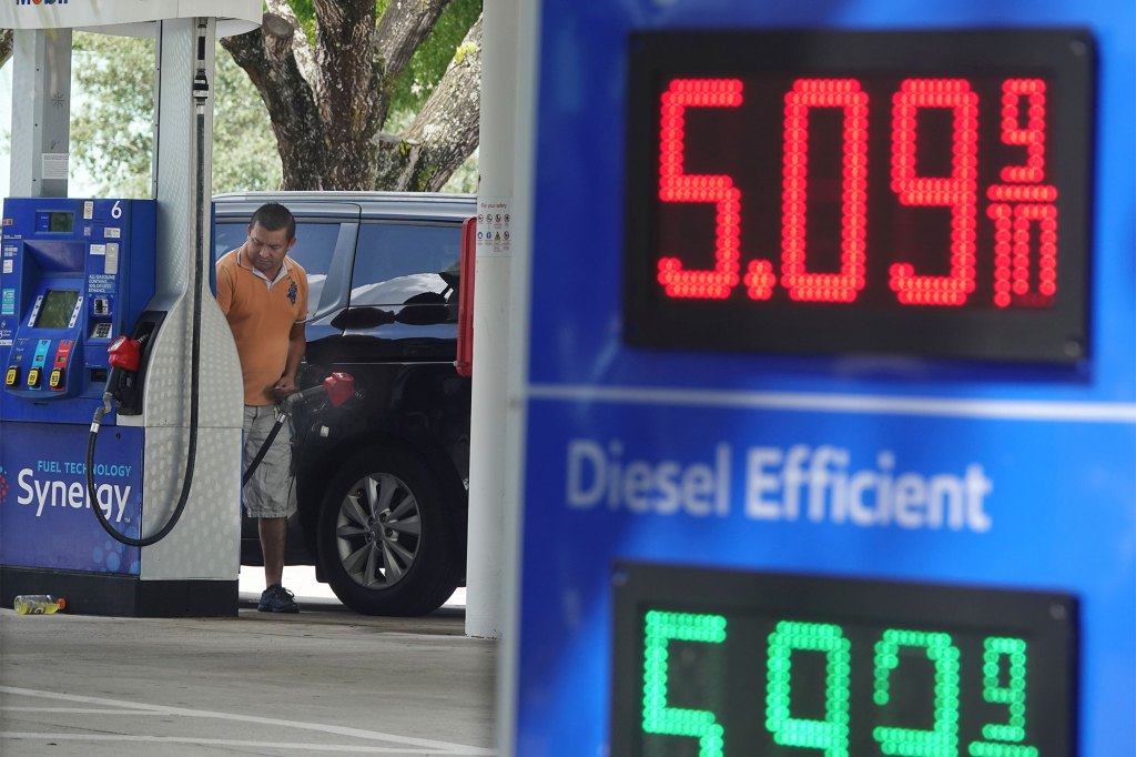 For the first time ever, the price for a gallon of regular gas in Broward County topped $5 in June.