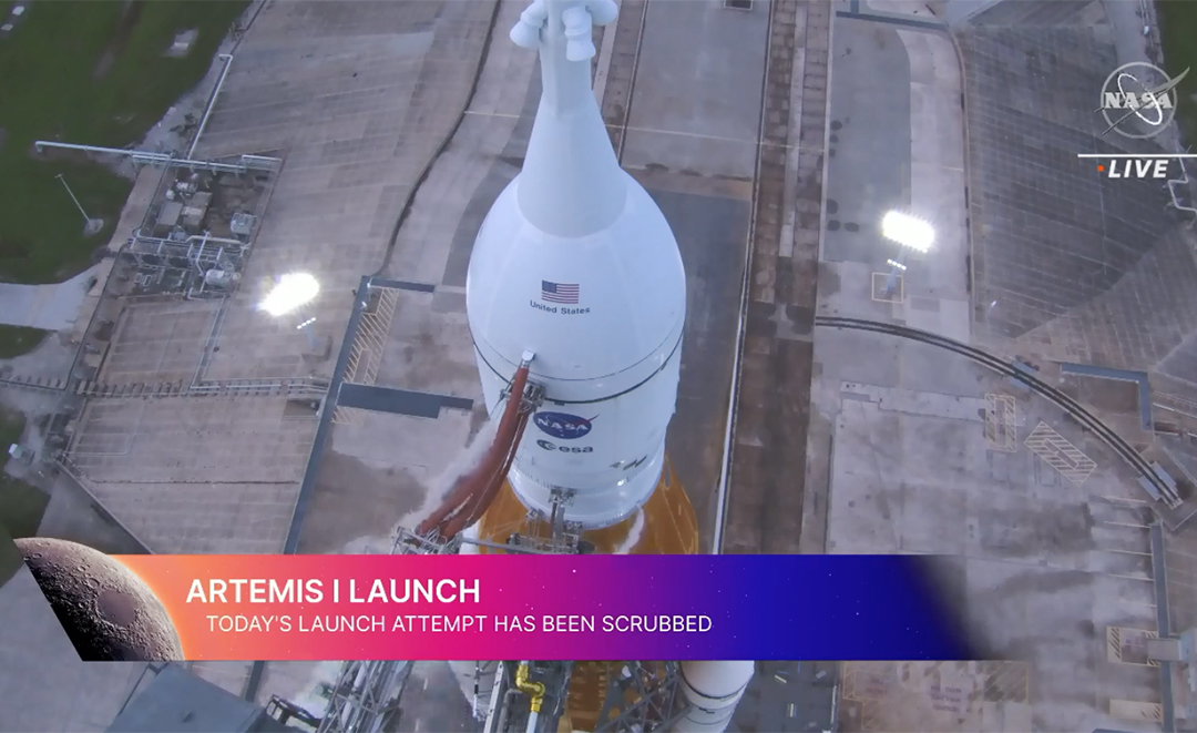 Fuel leaks force NASA to scrub launch of new moon rocket - Casper, WY Oil City News