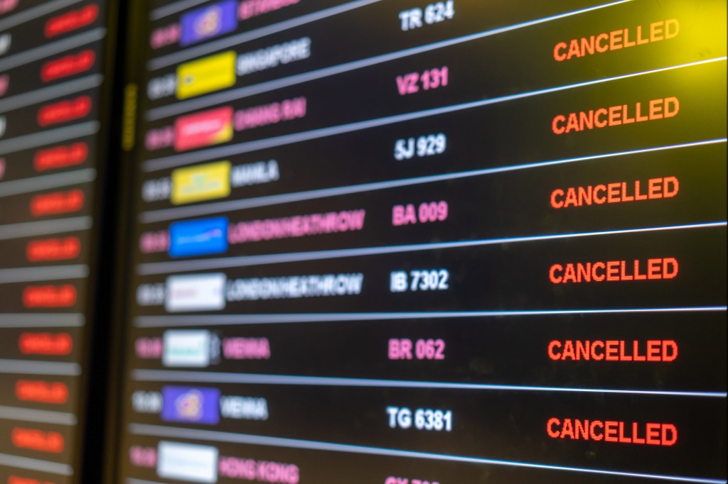 Cancellations.
