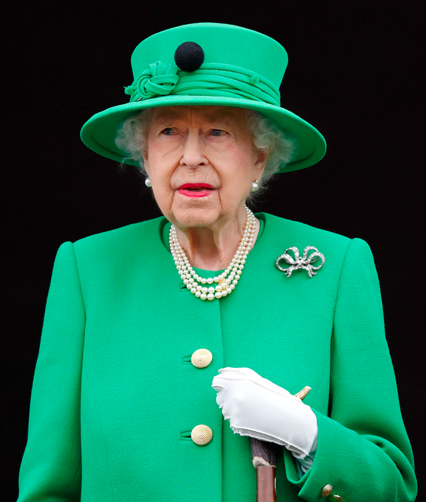 The queen is pictured during her Platinum Jubilee festivities. She was forced to withdraw from several planned appearances due to "discomfort."