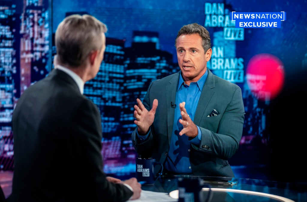 Chris Cuomo said he "learned lessons" following his leave from CNN during his debut on his new show "CUOMO".